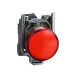 Schneider Ledli Kırmızı 24V AC-DC Sinyal Lambası