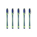 SCHNEIDER Mavi Ince Uçlu Keçeli Kalem Fineliner Xpress 0.8 Mm 5 li Paket
