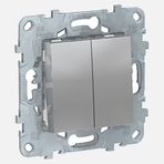 Schneider NU521130 2'li Modül Alüminyum Komütatör