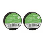 Schneider Siyah İzole Elektrik Bandı 19 Mm X 20 Metre -2 Adet