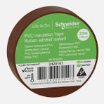 Schneider Thorsman 19 mm 20 mt Kahverengi İzole Bant