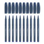 Schneider Topball 857 0.6 Uç 10'lu Set Mavi Roller Pen