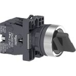Schneider XA2-ED25 0-1 1NA+1NK Siyah Mandal Buton