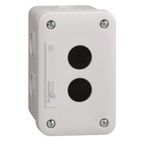 Schneider XAL-E2 2'li Gri Buton Kutusu