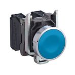 Schneider XB4-BA61 Mavi Yaylı Buton