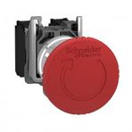 Schneider XB4-BS8445 2 Kutuplu Mantar Buton