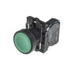 Schneider XB5-AA31 1NA Yeşil Yaylı Buton