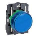 Schneider XB5-AVB6 24V Mavi Dahili Korumalı Ledli Sinyal Lambası
