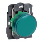Schneider XB5-AVM3 220V Yeşil Dahili Korumalı Ledli Sinyal Lambası
