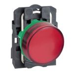 Schneider XB5-AVM4 220V Kırmızı Dahili Korumalı Ledli Sinyal Lambası