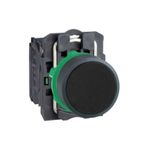 Schneider XB5AA21 22 mm Yaylı Siyah Kumanda Butonu Plastik