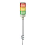 Schneider XVGB3ST 24 AC/DC 60 mm IP23 Buzzer Kırmızı-Sarı-Yeşil Sabit Monoblok Işıklı Kolon