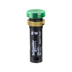 Schneider XVLA323 P40-65 12V Yeşil Kapaklı Led Pilot Işığı