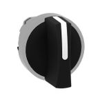 Schneider ZB4BD3 22 mm 3 Konumlu Sabit Siyah Mandal Buton Başlığı