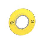 Schneider ZBY9121 Acil Stoplu Buton için 60 mm Sarı İşaretsiz Etiket Tutucu