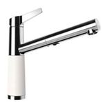 Schock SC 510 Polaris Beyaz Spiralli Granit Eviye Bataryası