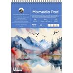 Schoellershammer Mix Media Pad Çok Amaçlı Sanatsal Blok 165 gr A4 25 Yaprak - resim defteri - 101 Beyaz