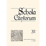 SCHOLA CANTORUM