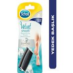 Scholl Velvet Smooth 1 Adet Çok Sert Deriler 1 Adet Yumuşak Deriler Için 2'li Yedek Başlik Seti El