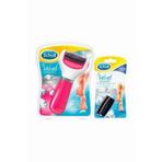Scholl Velvet Smooth Pembe Elmas Taneleri + 2'li Yedek Başlık Ayak Törpüsü
