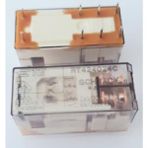 Schrack RT424024C ,24VDC 2A2K/8A Ince-8-Pin Röle - ŞEFFAF KASA - 0 - Siyah