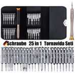 Schraube 25 İn 1 Mini Saatçi Tornavida Seti - Apple,macbook,cep Telefonu,tablet,laptop Tornavidası