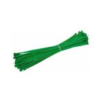 Schraube Kablo Bağı Plastik Cırt Kelepçe 3.6X200 mm Yeşil (100 Adet)