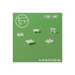 Schulcz Orta Sehpa 1:50 Ölçek N:55-6110 Masa 15x15+6 mm Maket