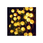 Schulzz 20 Led 3 Metre Güneş Enerjili Japon Feneri 8 Mod Led Bahçe Teras Balkon Ağaç Solar Aydınlatma