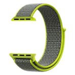 Schulzz Apple Watch Uyumlu Seri 2-3-4-5-6-SE - 42-44 mm Spor Loop Dokuma Kordon -Yeşil