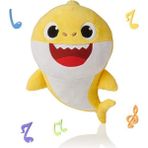 Schulzz Baby Shark Babby Shark Ithal Müzikli Oyuncak Peluş 30 cm - Sarı