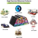Schulzz Dodocool 80’li Çift Uçlu Touch Marker Art Tasarım Kalem Seti Ithal Ürün