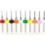Schulzz Dremel 10 Parça 0.25 mm 1.15 mm Karbür Delme Matkap Ucu