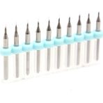 Schulzz Dremel Matkap Ucu 10 Parça 0.10 Mm Karbür Delme Mikro
