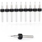 Schulzz Dremel Matkap Ucu 10 Parça 0.20 Mm Karbür Delme Mikro