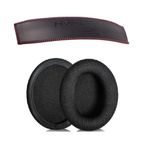 Schulzz Kingston Hyperx Cloud 2 Uyumlu Kumaş Kulaklık Pedi Ve Deri Kafa Bandı