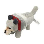 Schulzz Minecraft Büyük Dev Tamed Wolf Wiki Ithal Premium Sevimli Karakter Oyuncak 35 cm - Renkli
