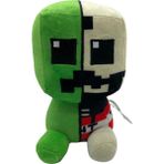 Schulzz Minecraft Green Karışık Renkli Crafter Ithal Premium Sevimli Karakter Peluş Oyuncak 18 cm