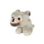 Schulzz Minecraft Wolf Kurt Yeni Ithal Premium Sevimli Karakter Peluş Oyuncak 28 Cm