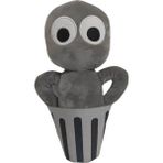 Schulzz Rainbow Friends Gri Kovalı Ithal Peluş Oyuncak 25CM - 0315 Gri