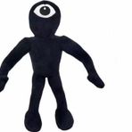 Schulzz Roblox Doors Siyah Tekgöz Ithal Peluş Oyuncak 30Cm
