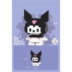 Schulzz Sanrio Kuromi Brics 151 Parça 7,2 cm Legolu Figür
