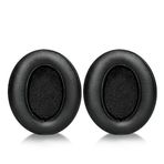 Schulzz Sennheiser Momentum 2.0 ve HD1 on Ear ile Uyumlu Yedek Kulaklık Pedi Süngeri Padi Kulaklık Yastığı Siyah