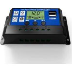 Schulzz Solar Güneş Paneli Akü Şarj Kontrol Regülatörü 30A-12V/24V