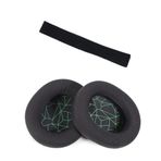 Schulzz SteelSeries Arctis 1 7 9 Yedek Kafa bandı ve Kulaklık Pedi SET Kulaklık Yastığı Süngeri Headband Yeşil