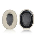 Schulzz WH-H900N MDR-100ABN WH-H910N 100ABN H900N Uyumlu Kulaklık Süngeri Pedi Yastığı Yedek Kulaklık Pedi Bej