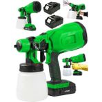 SCHUTZENGER F6200 Çift Akülü Boya Tabancası Çift Akülü Sprey Boya Püskürtme Makinesi Şarjlı Kablosuz