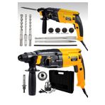 SCHUTZENGER Germany 4200W Çelik Şanzuman Bakir Sargılı 2-28 Kırıcı Delici Hilti Matkap 5 ADET UÇ