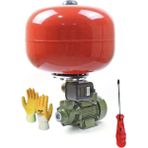 Schutzenger Germany QB60 0.70 Hp 24 Lt Tank Santrifüj Otomatik Hidrofor Pompa Paket Hidrofor 2 Kat 2 Daire Scqbful
