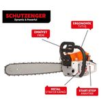 Schutzenger SC-6000 SC6520 Benzinli 6.0 hp Ağaç Kesme Makinesi